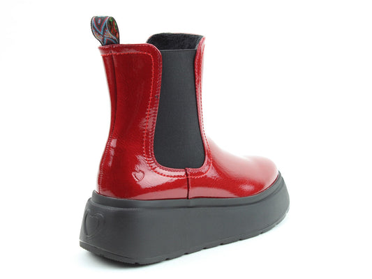 Heavenly Feet Nera red patent ankle boot sizes 4-8 (37-41)