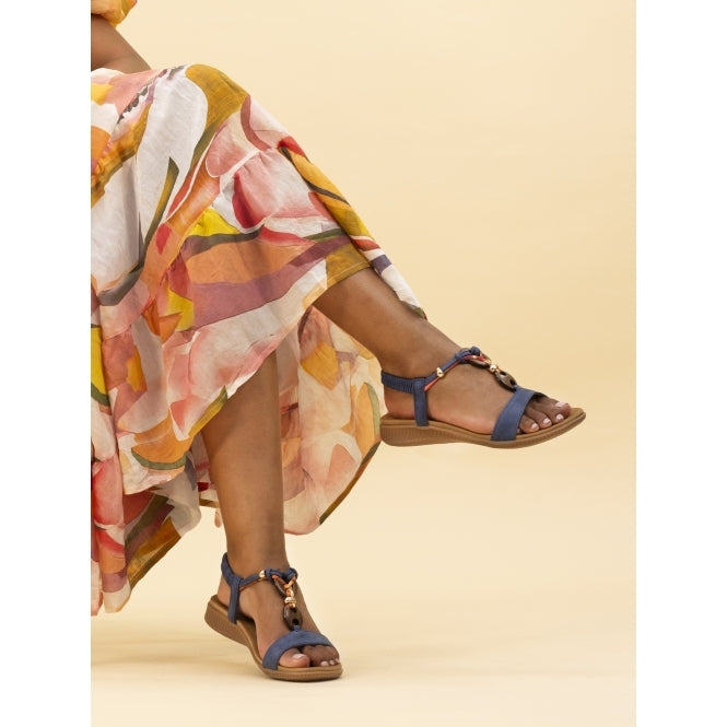 Lunar Brava blue sandal sizes 4-8