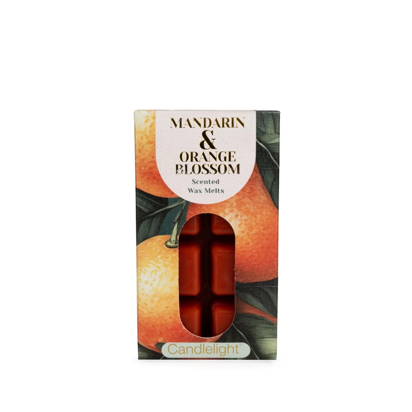 Candlelight pack of 8 wax melts Mandarin and Orange Blossom