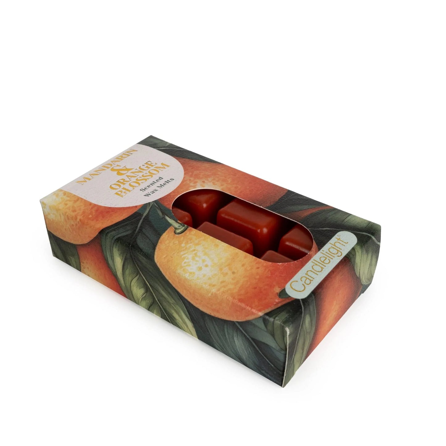 Candlelight pack of 8 wax melts Mandarin and Orange Blossom