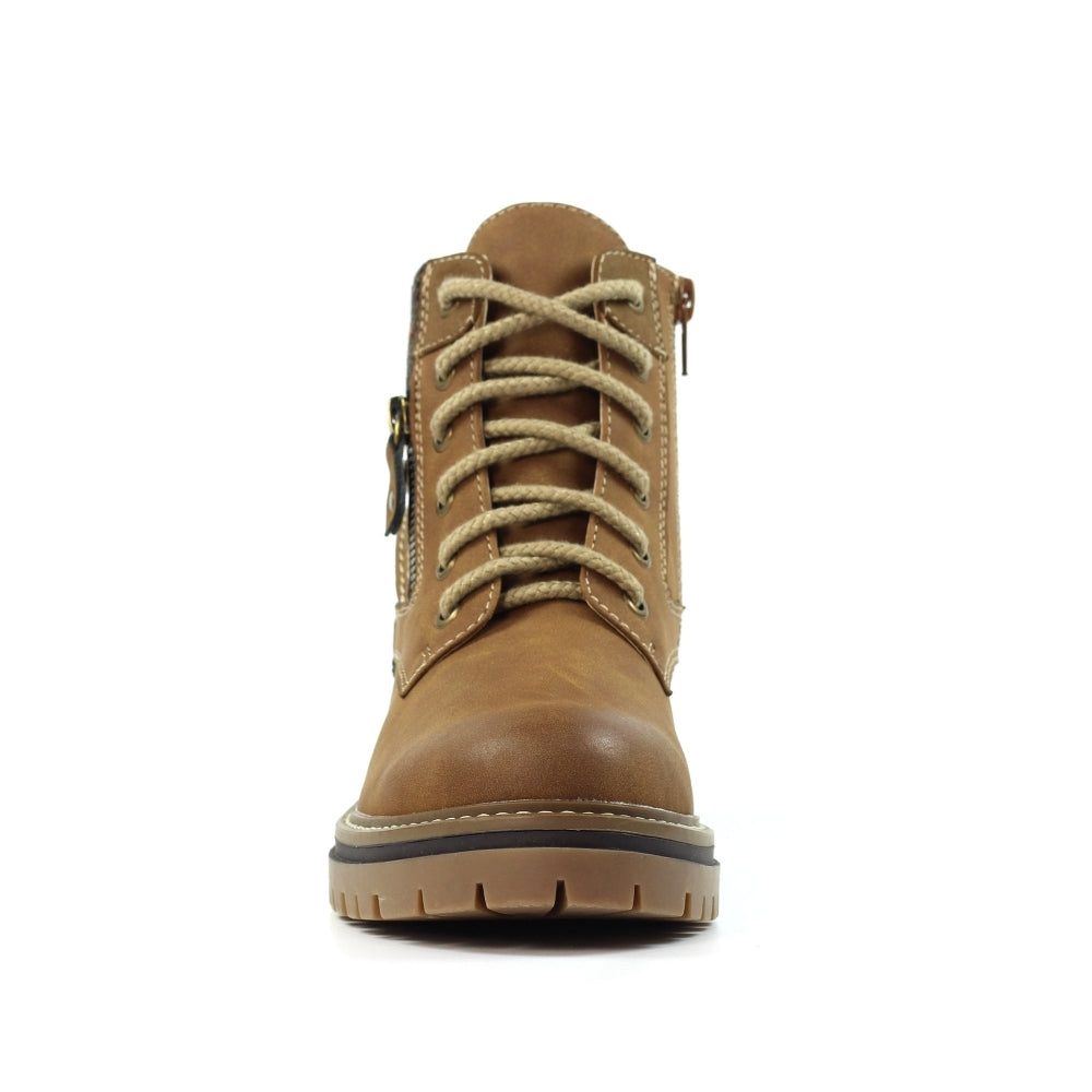 Lunar Caramel waterproof boots - tan sizes 4-8 (37-41)