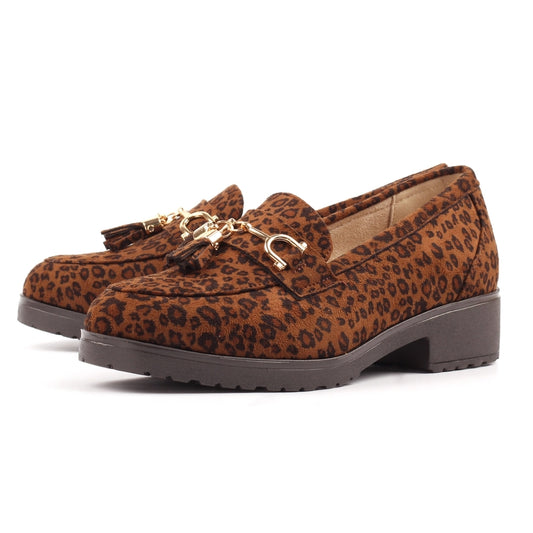 Lunar Codey ocelot loafer sizes 4-8 (37-41)