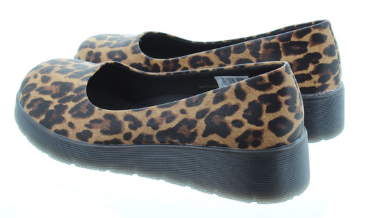Heavenly Feet bambi leopard print slip on shoes 4-8 (37-41)