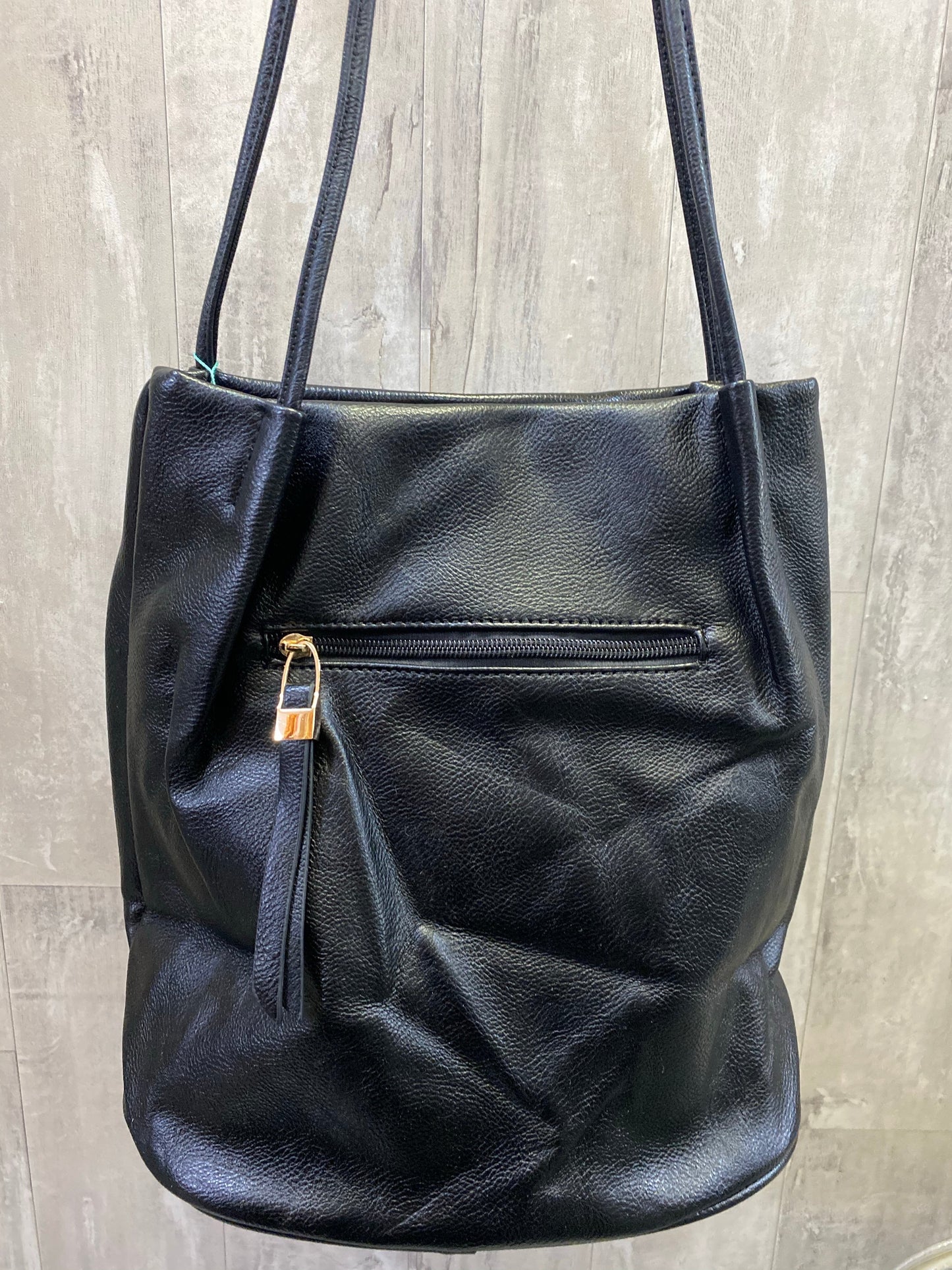Black spaghetti bag