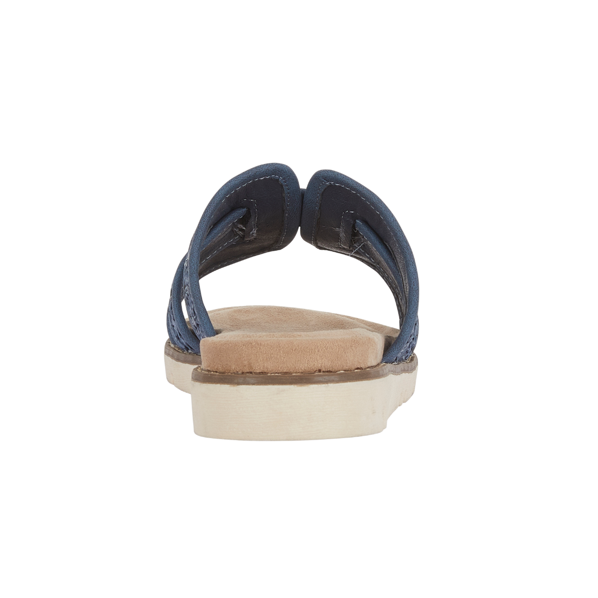 Raphael navy slip on sandal sizes 4-8 (37-41)