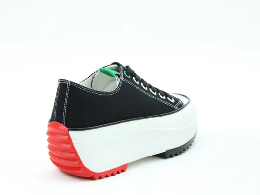 Heavenly Feet Strata black trainers sizes 3-7 (36-41)