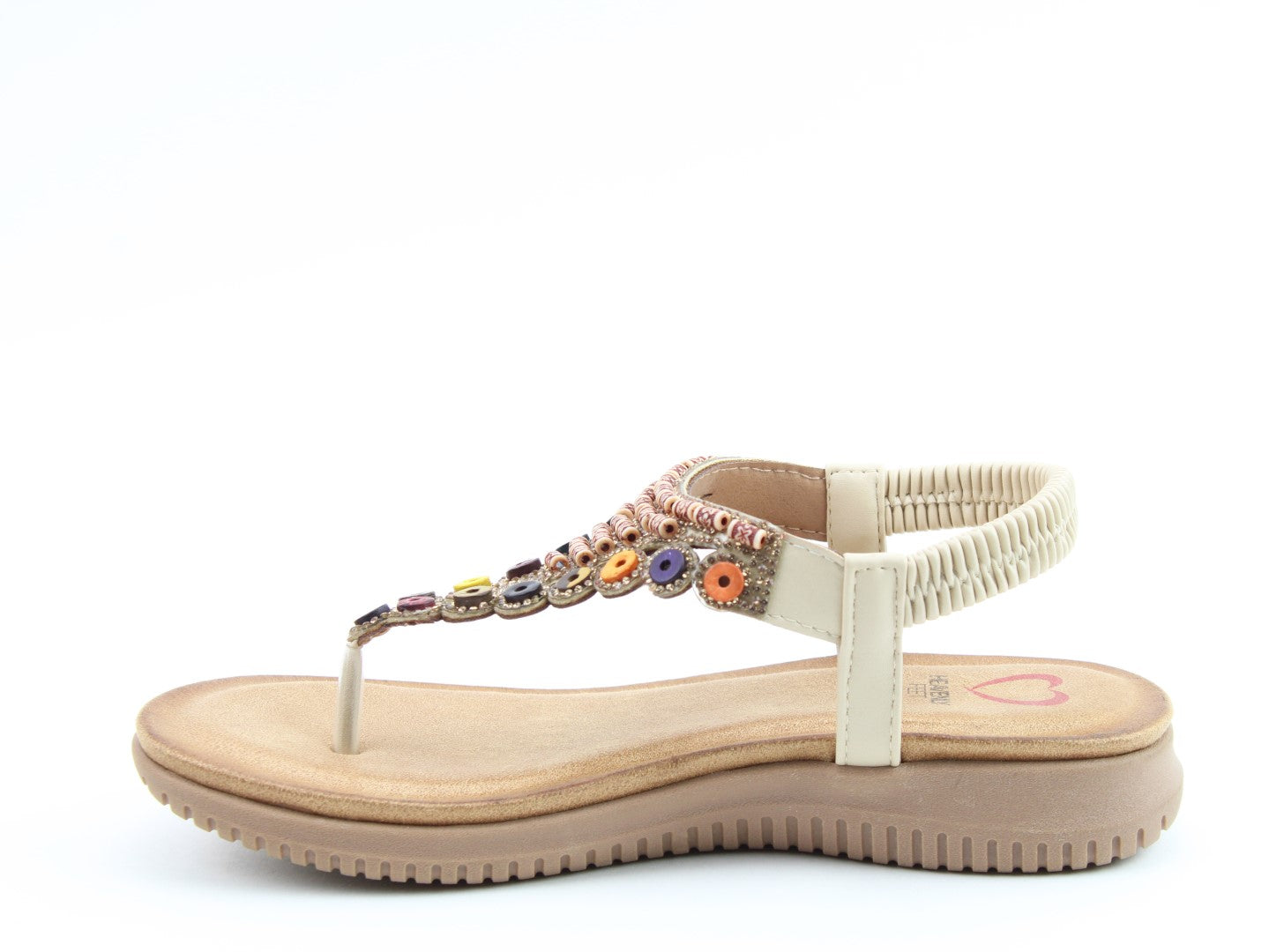 Heavenly Feet beige Radiance sandals 4-8 (37-42)
