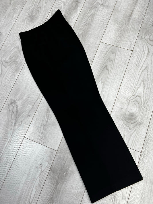 Busy black tailored trousers 33 inch inside leg size 12-24