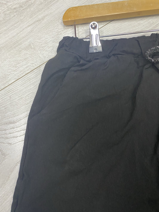 Black classic magic trousers (reg) 12-18