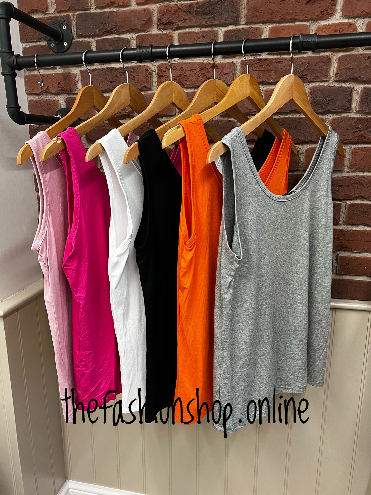 Grey quality round neck vest 10-16