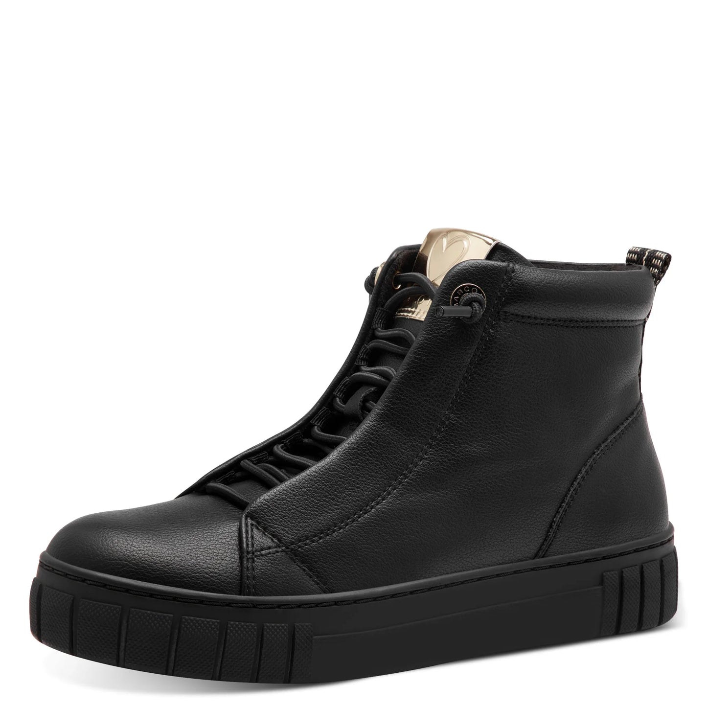 Marco Tozzi black vegan leather ankle boot sizes 4-8