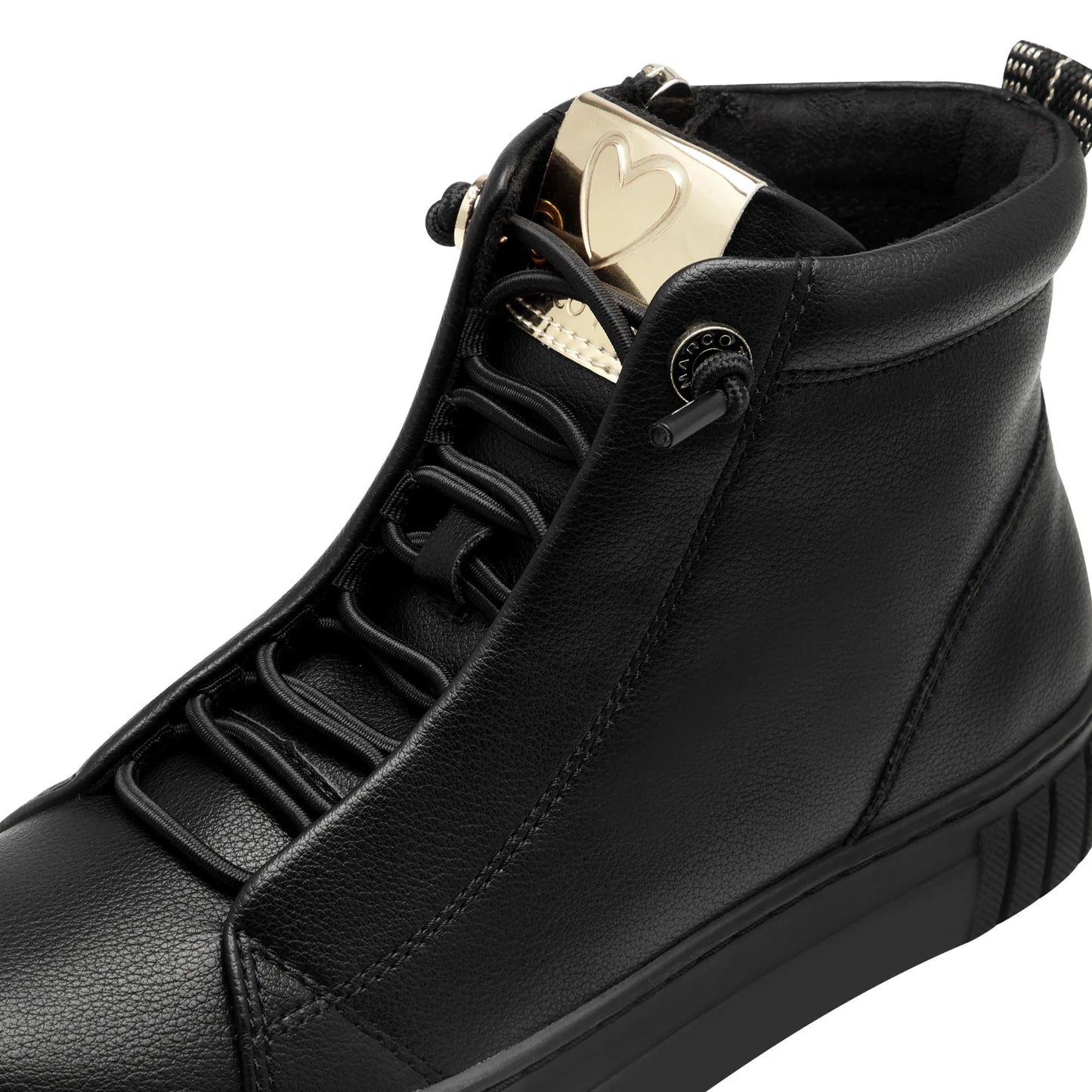 Marco Tozzi black vegan leather ankle boot sizes 4-8