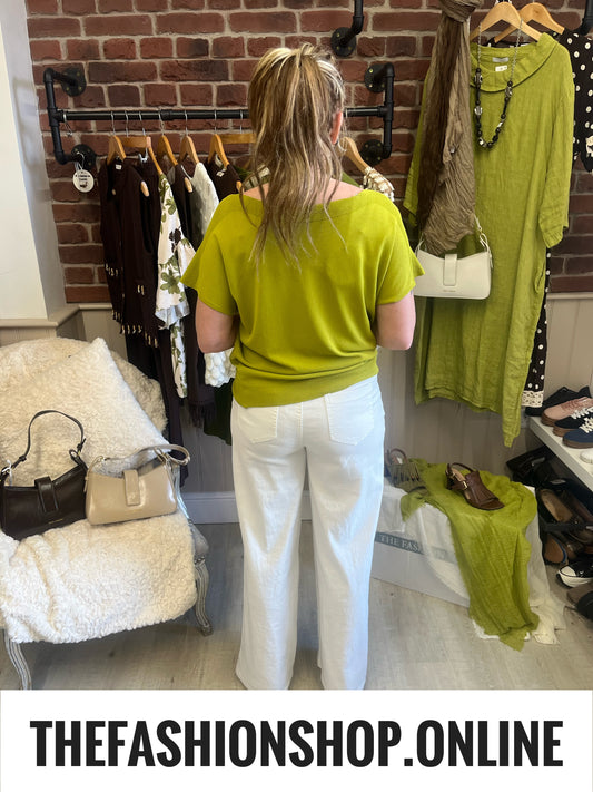 Maddy olive soft top 8-14