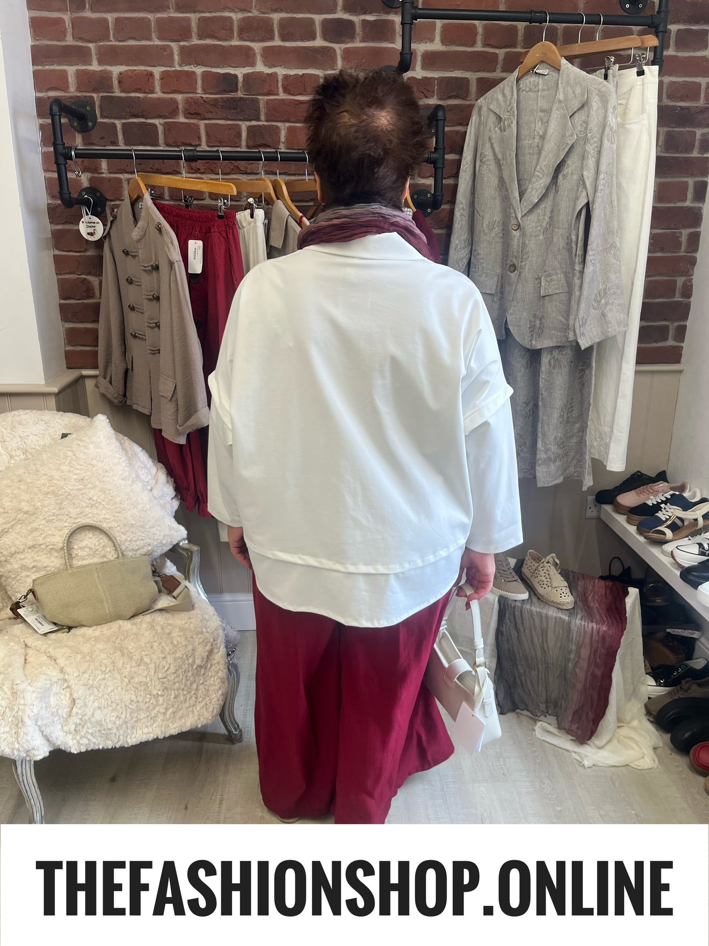 Renee cream jacket 14-20