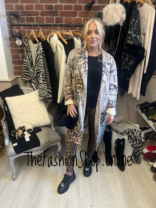 Carmen graffiti heart duster jacket 8-18