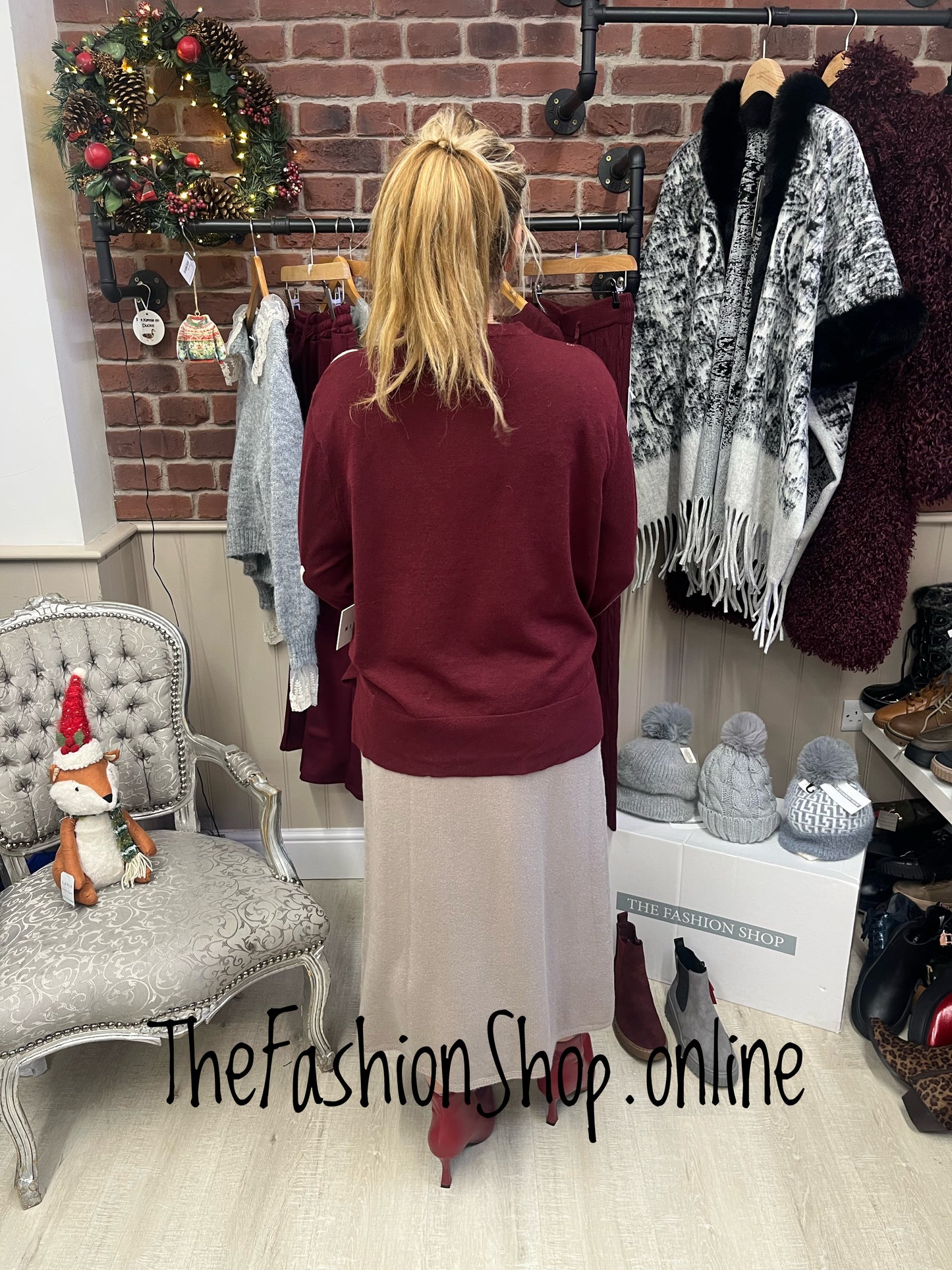Daphne wine flower jumper 10-18