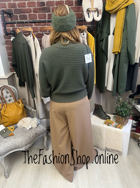 Colette Khaki Green jumper 8-14