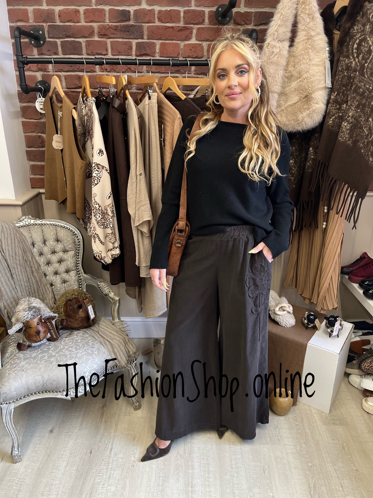 Kizzie brown fine cord trousers 10-16