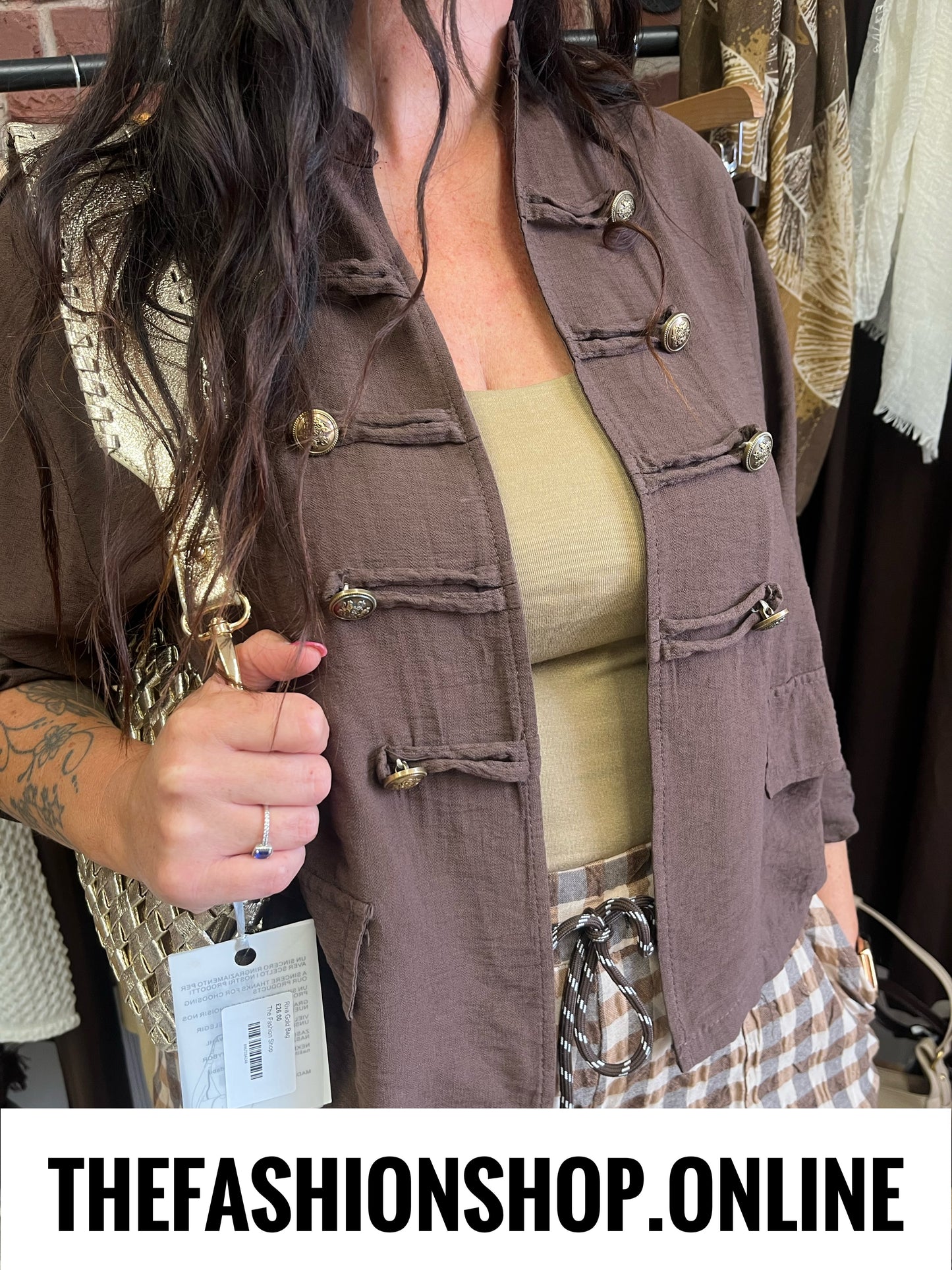 Melissa brown military jacket 8-14