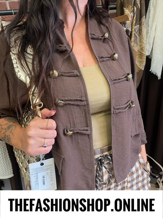 Melissa brown military jacket 8-14