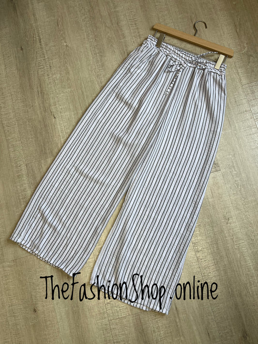 Kimberley khaki and white striped trousers 10-16