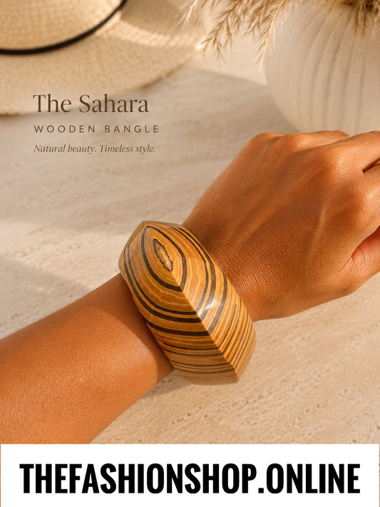 The Sahara Wooden Bangle