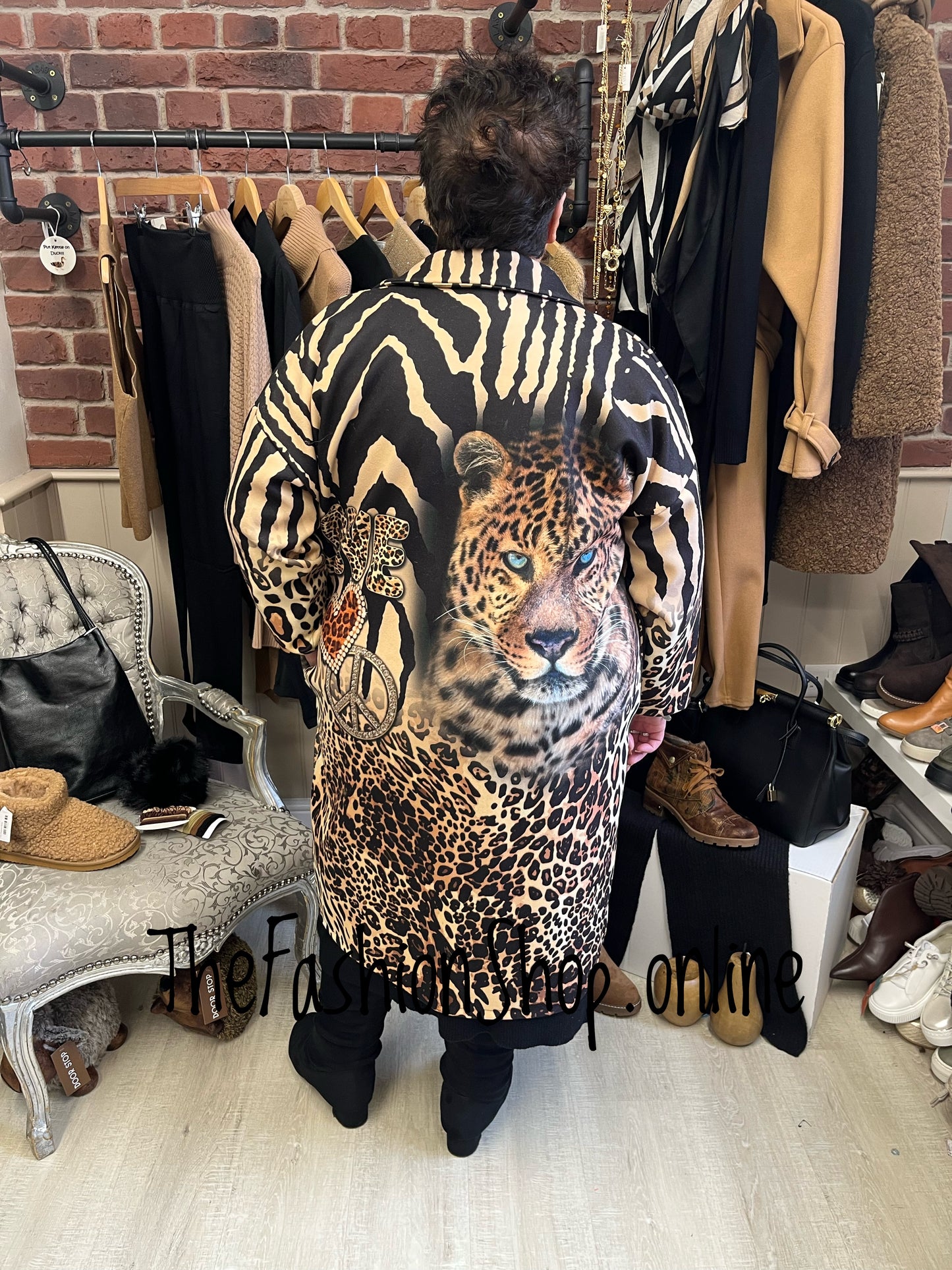 Carmen Jacket Leopard Heart 16-20