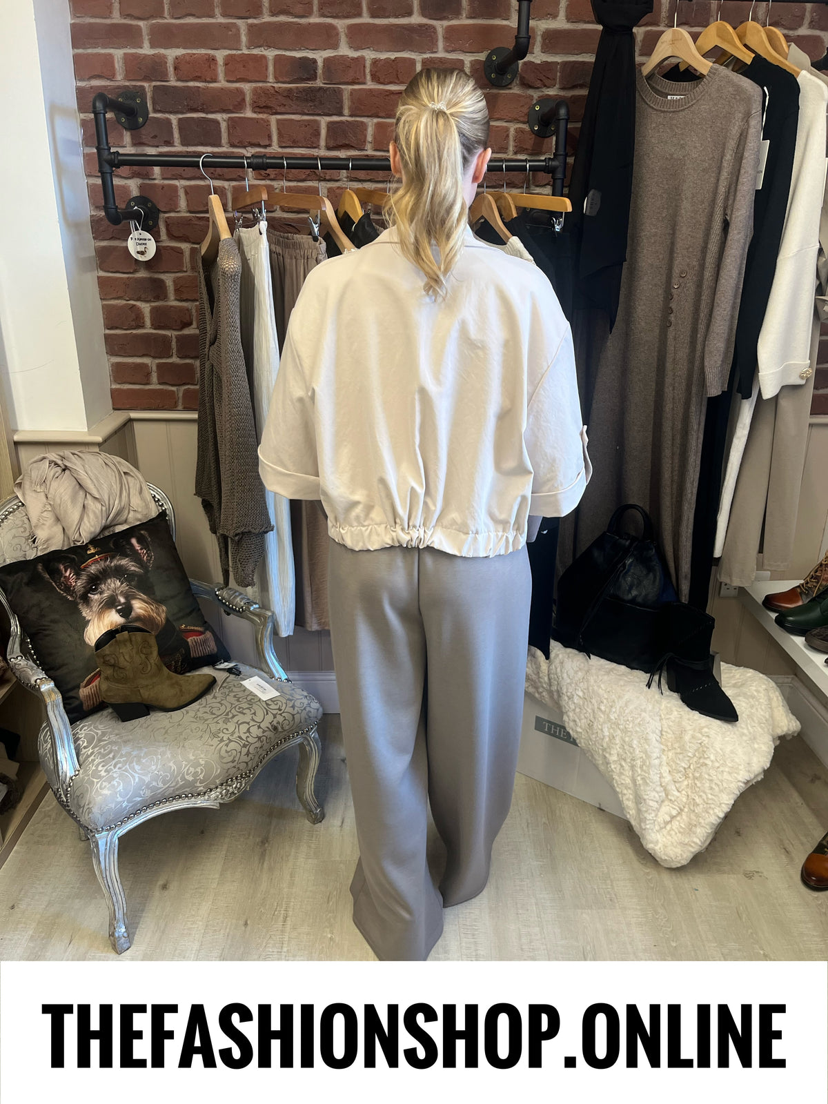 Samantha mocha casual trousers 8-16