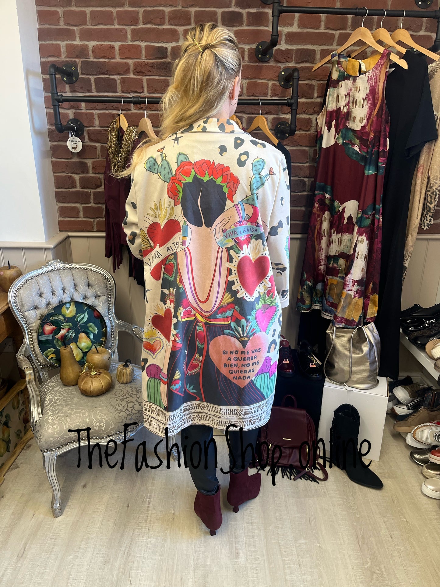 Carmen heart duster jacket 8-18