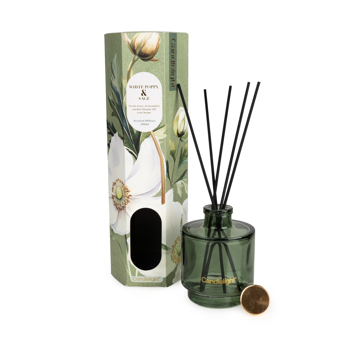 Candlelight Reed Diffuser Poppy and Sage