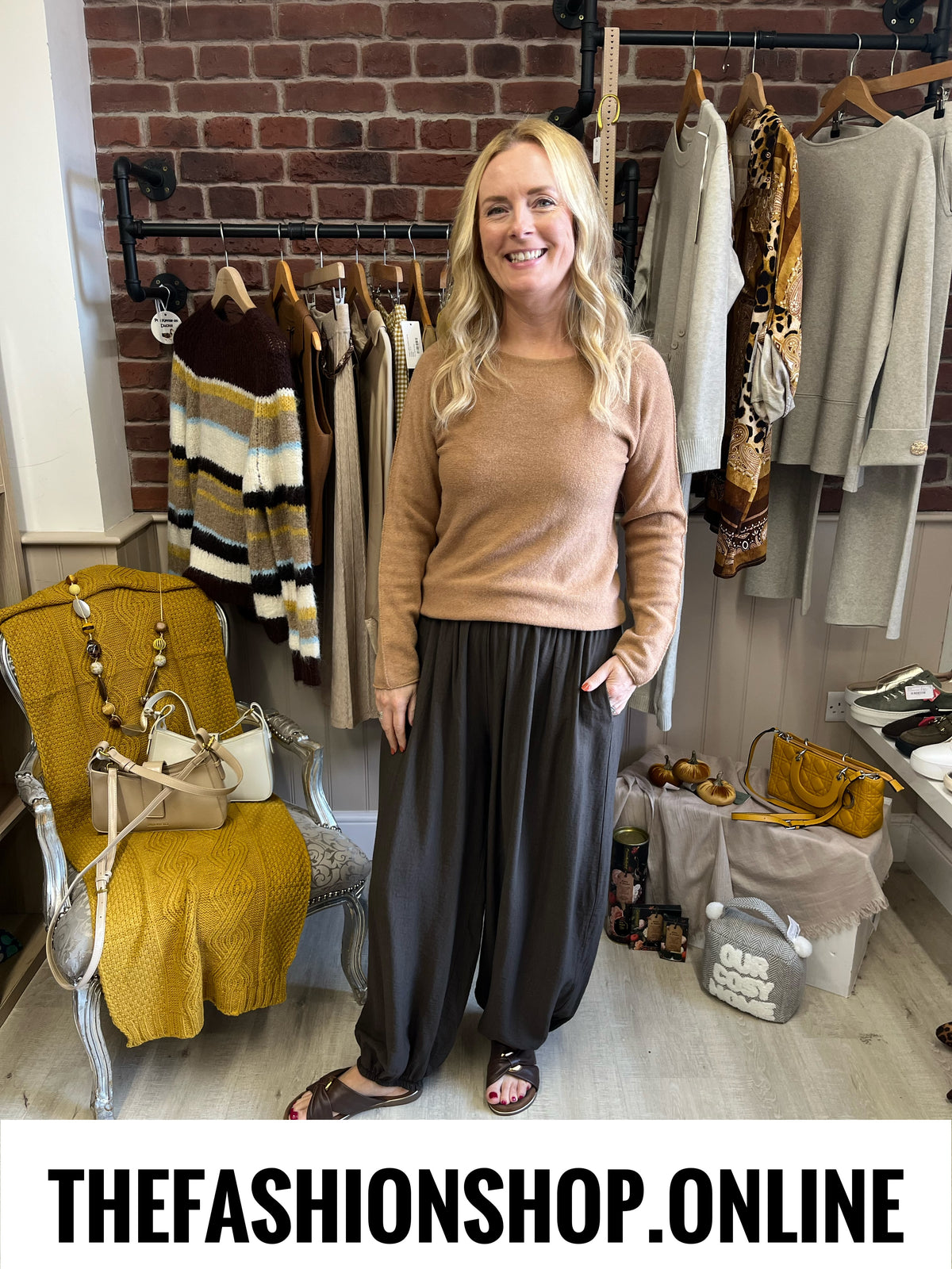 Amy camel soft jumper 8-16