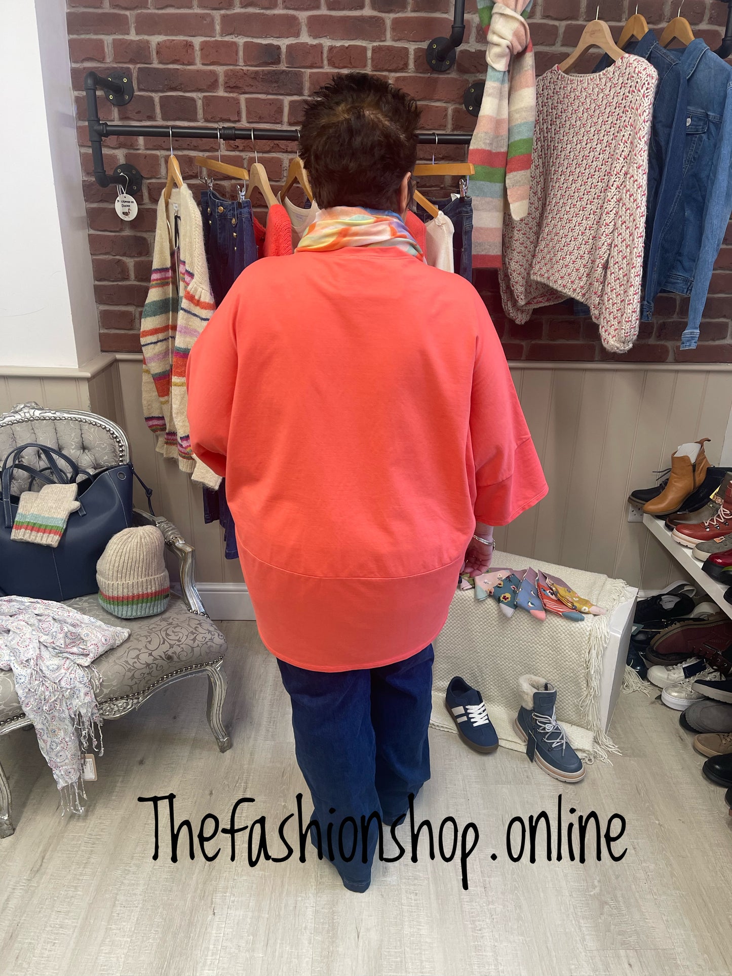 Harper coral pocket top 16-22