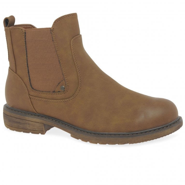 Lunar Roxie II tan ankle boots sizes 4-8