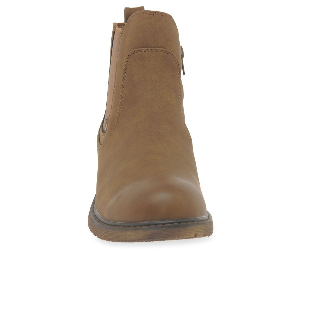 Lunar Roxie II tan ankle boots sizes 4-8