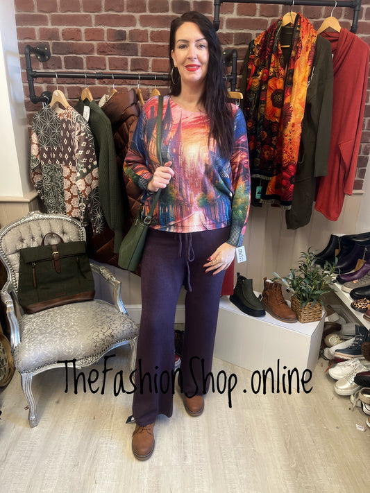 Chloe city sunset knitted jumper 10-16