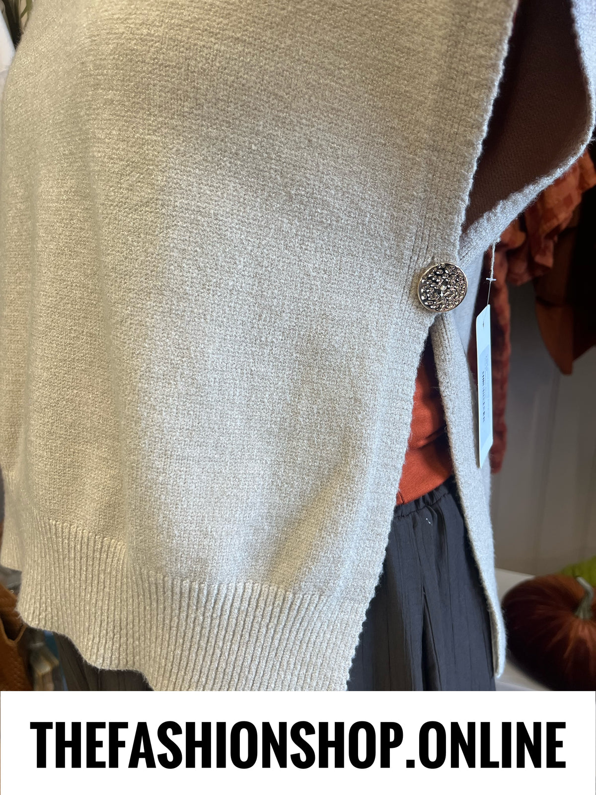 Celia stone layering knit 8-16