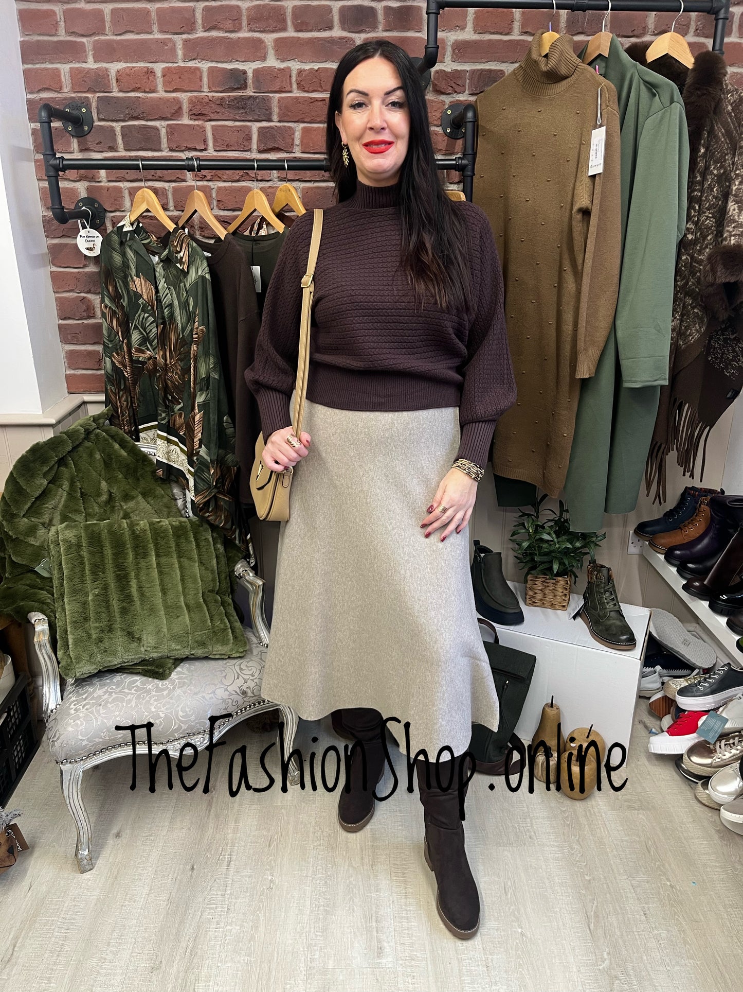 Colette brown jumper 8-14