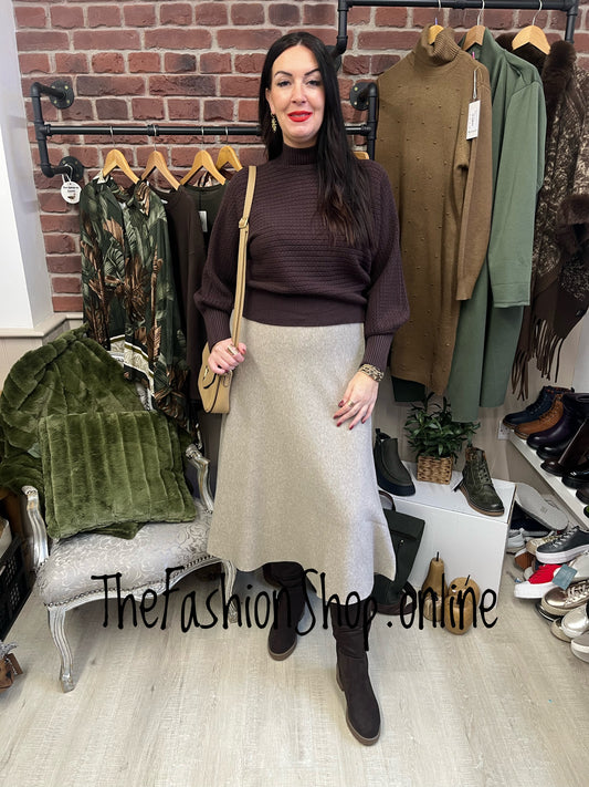 Colette brown jumper 8-14