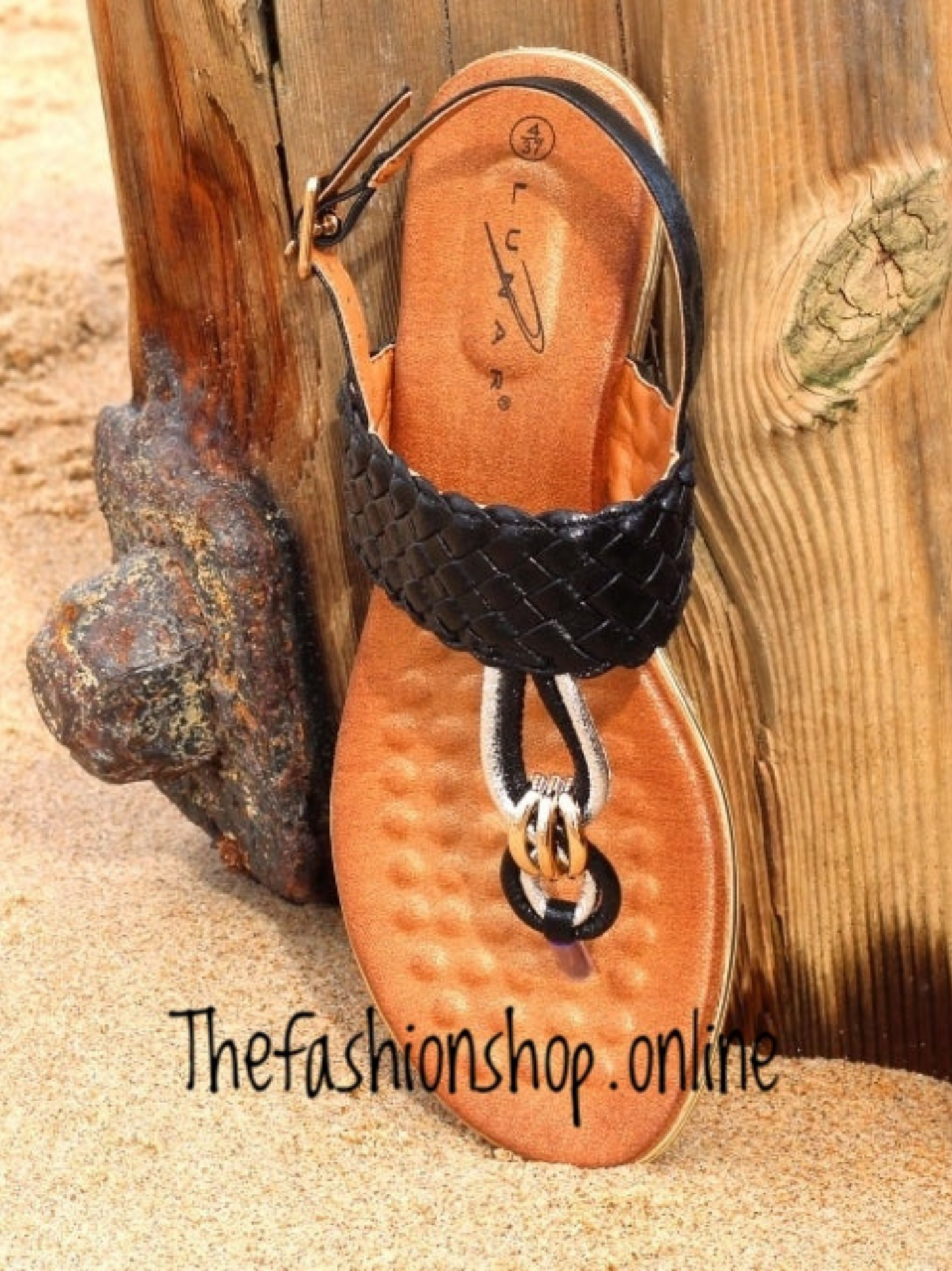 Lunar Dawley toe post Black 4-8