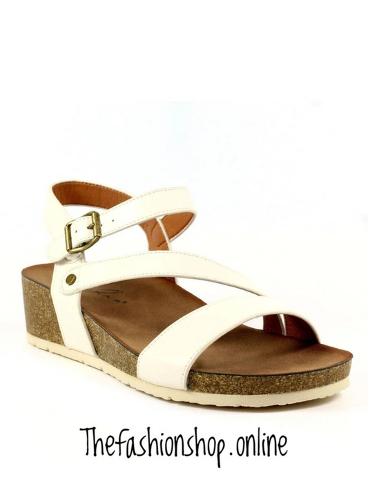 Lunar Cluster Sandal White sizes 4-8