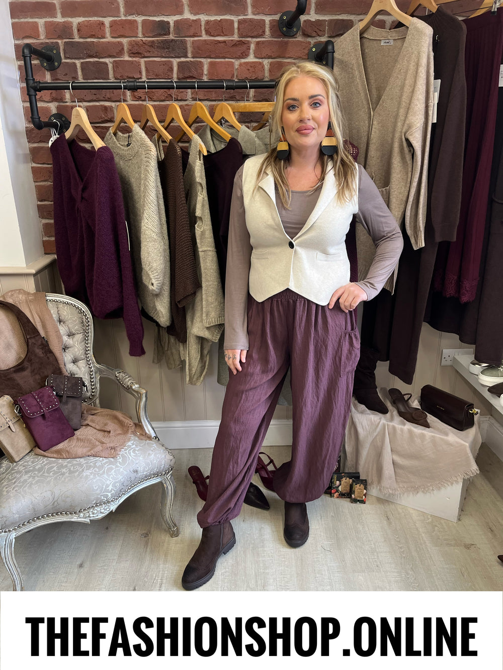 Hattie mulberry textured trousers 8-16