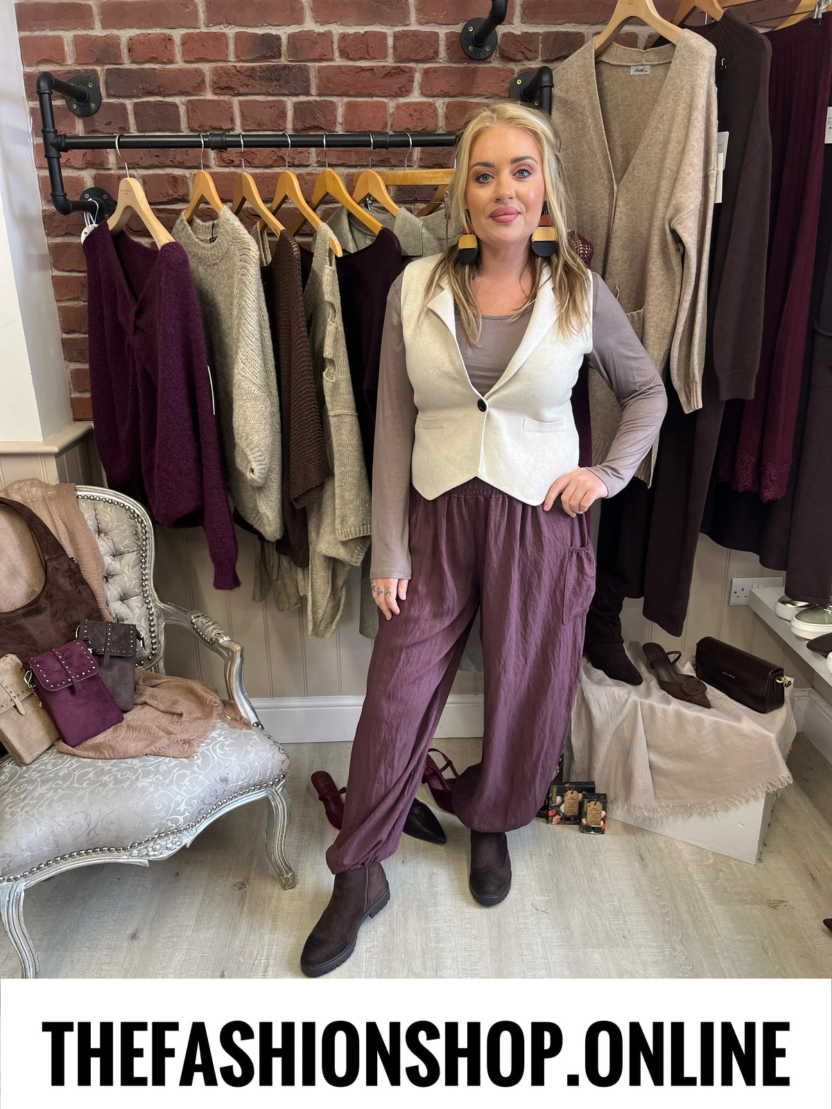 Hattie mulberry textured trousers 8-16
