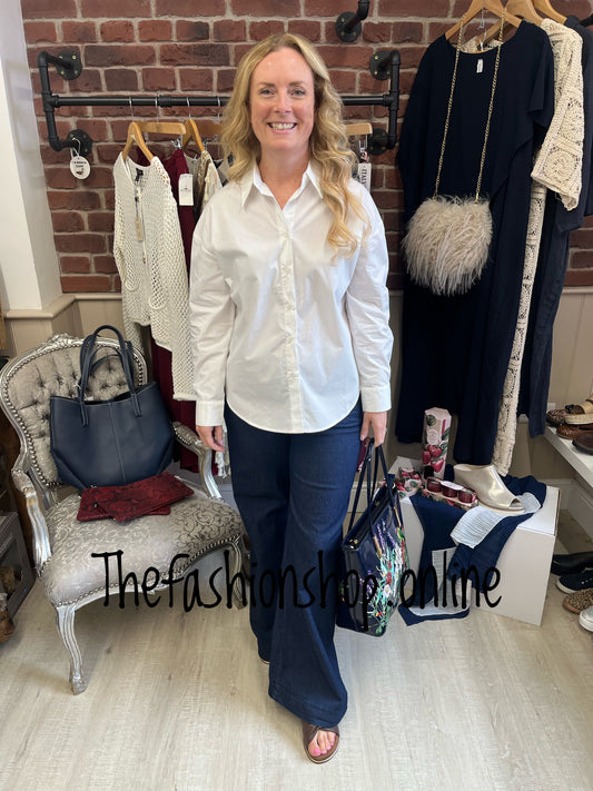 Helen classic white shirt sizes 10-12 and 14-16