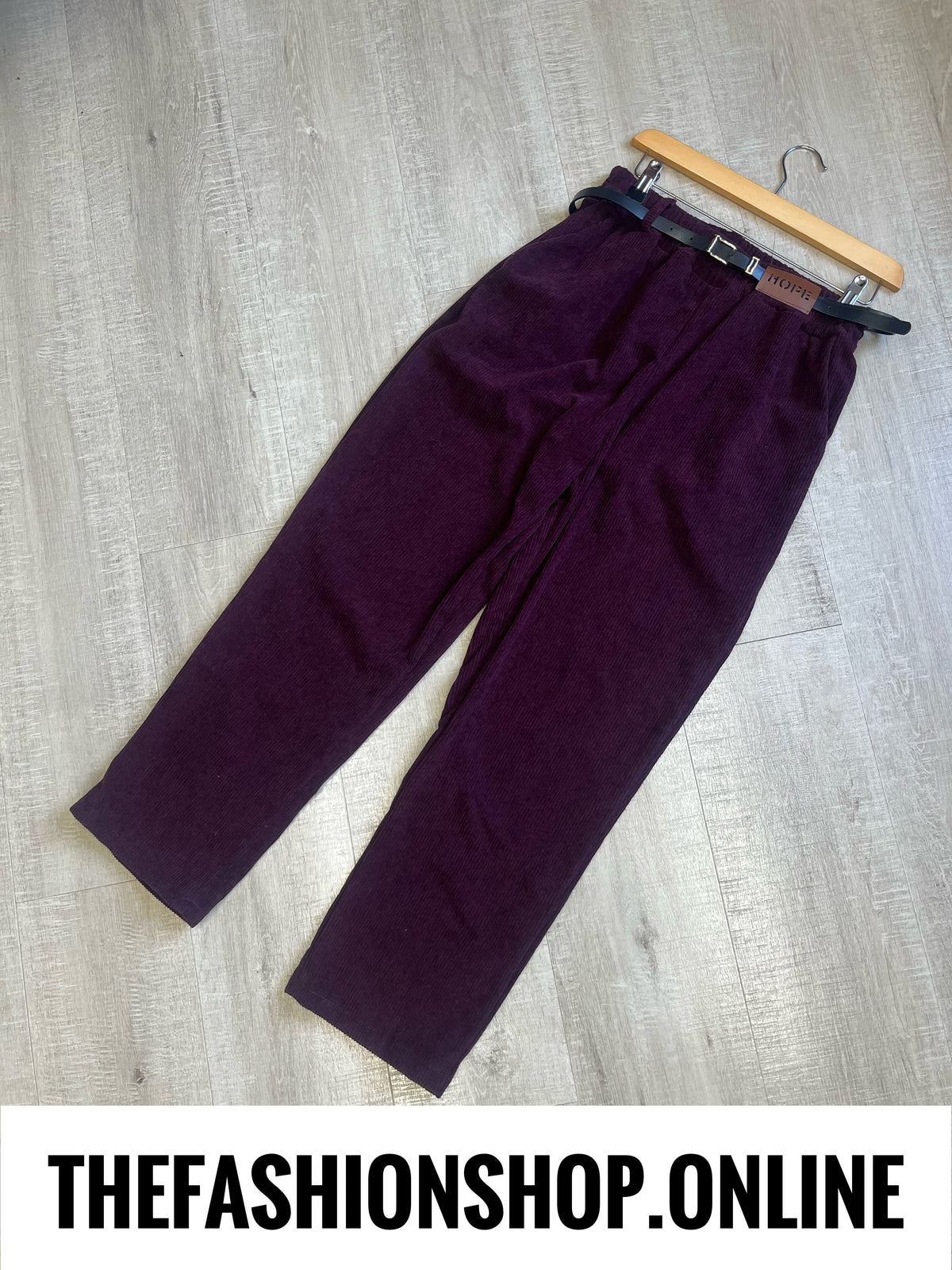 Cody damson cord trousers 8-14