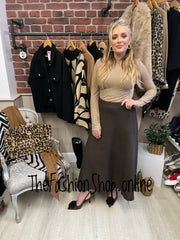 Kimberley camel crystal bodysuit 8-12