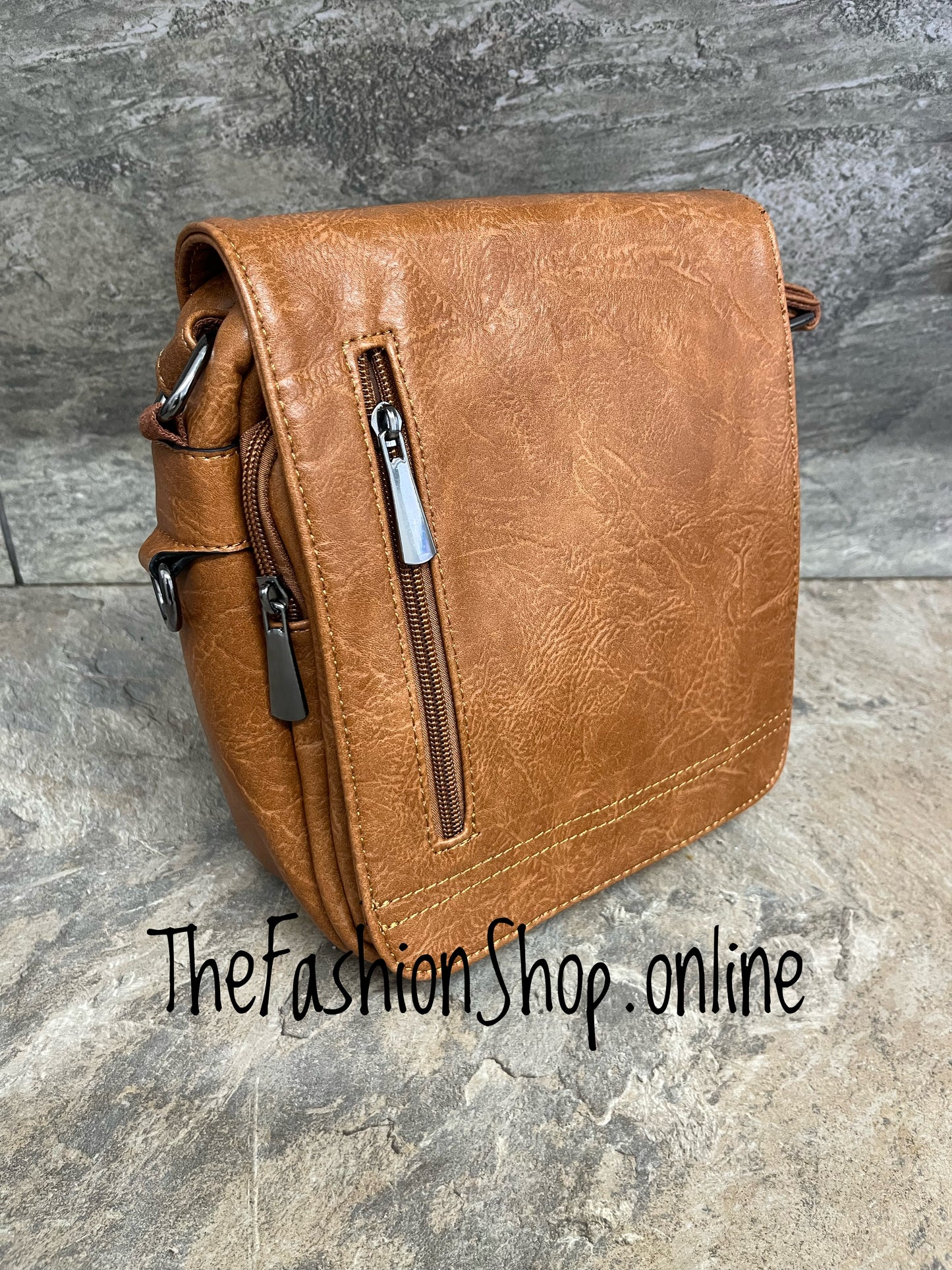 Willow Tan messenger bag