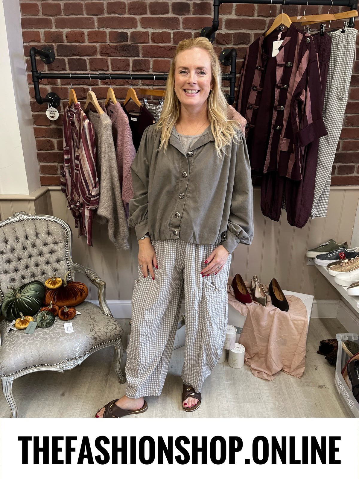 Dixie mocha needle cord jacket 8-16