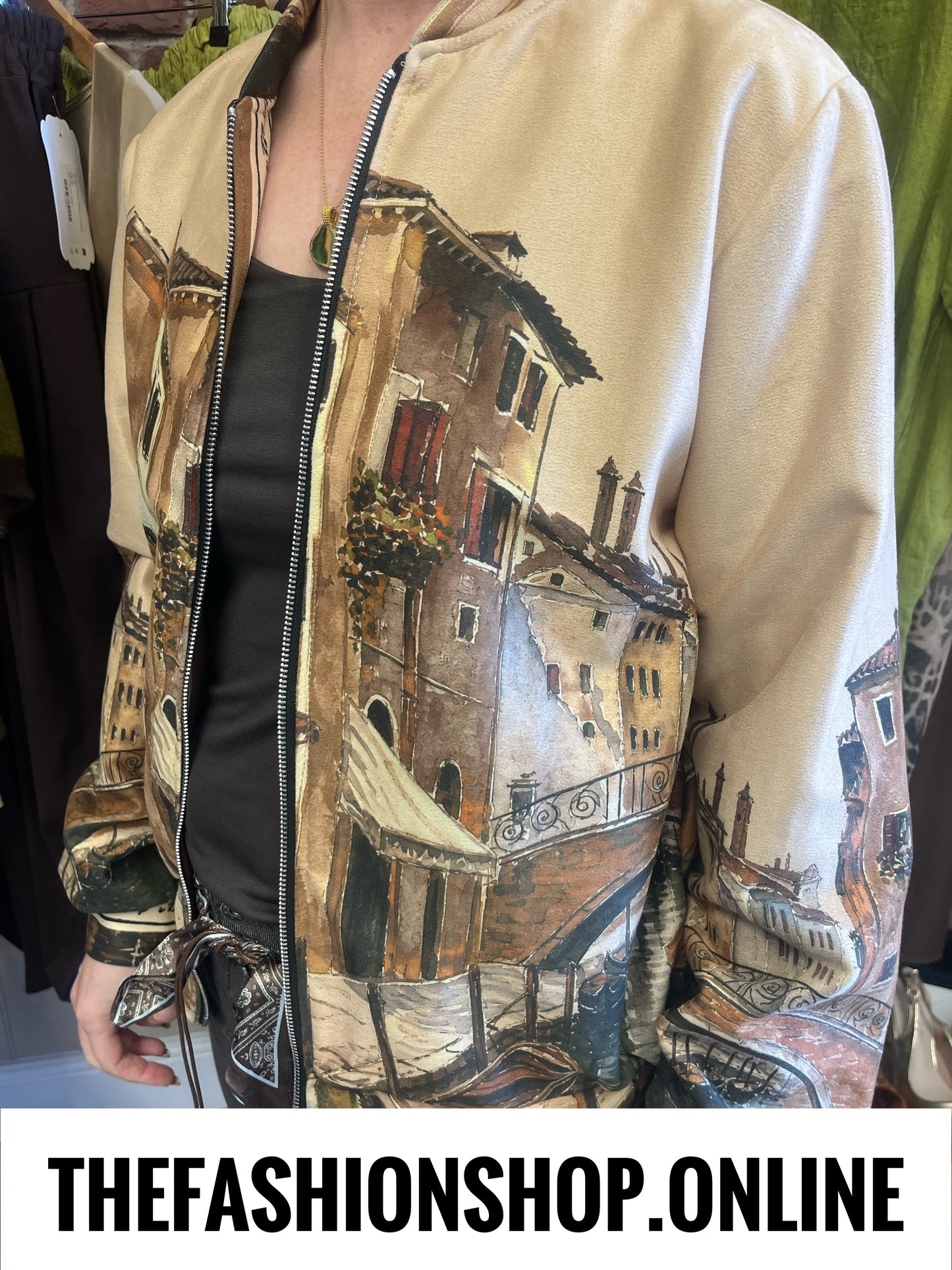 Danni beige scenic jacket 8-12