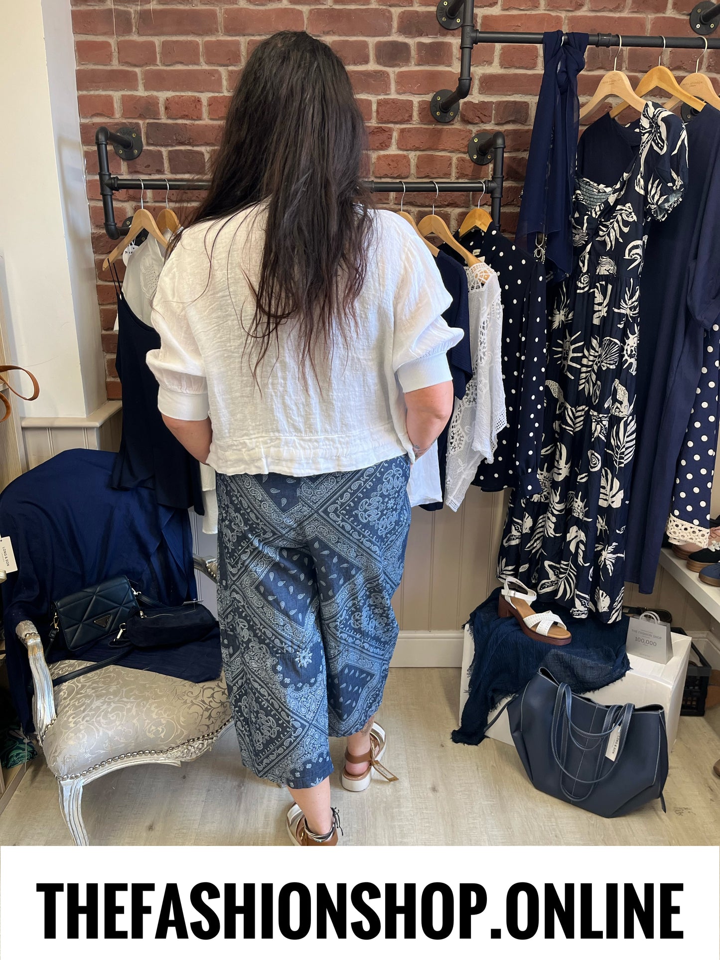 Patsy white linen jacket 8-14