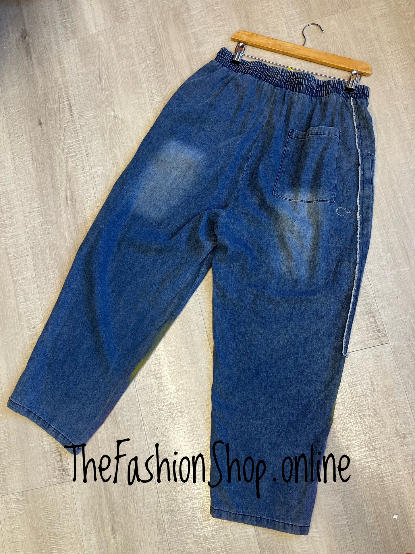 Fly Out dip dye sequin jeans 10-16